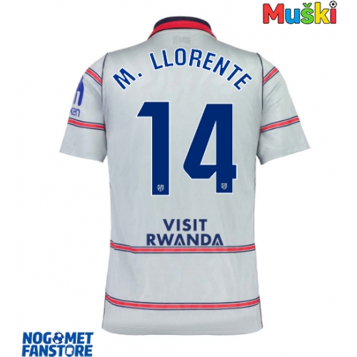 Atletico Madrid Marcos Llorente #14 Rezervni Dres 2026-27 Kratak Rukav